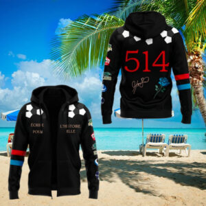 Montreal Roses Football 514 Signature 2025 Special Zip Hoodie
