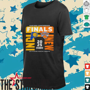 Indiana Pacers vs New York Knicks 2025 NBA Eastern Conference Finals Matchup shirt