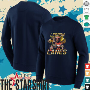 Lebron James Lakers 23 Racing Lebron Lanes shirt