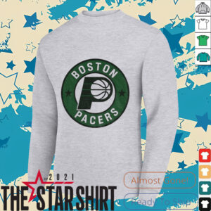Indiana Pacers x Boston Celtics logo mashup shirt