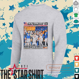 Terrif Knicks New York Post Late City Final poster shirt