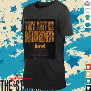 Thy Art Is Murder Herval Tour 2025 T Shirt