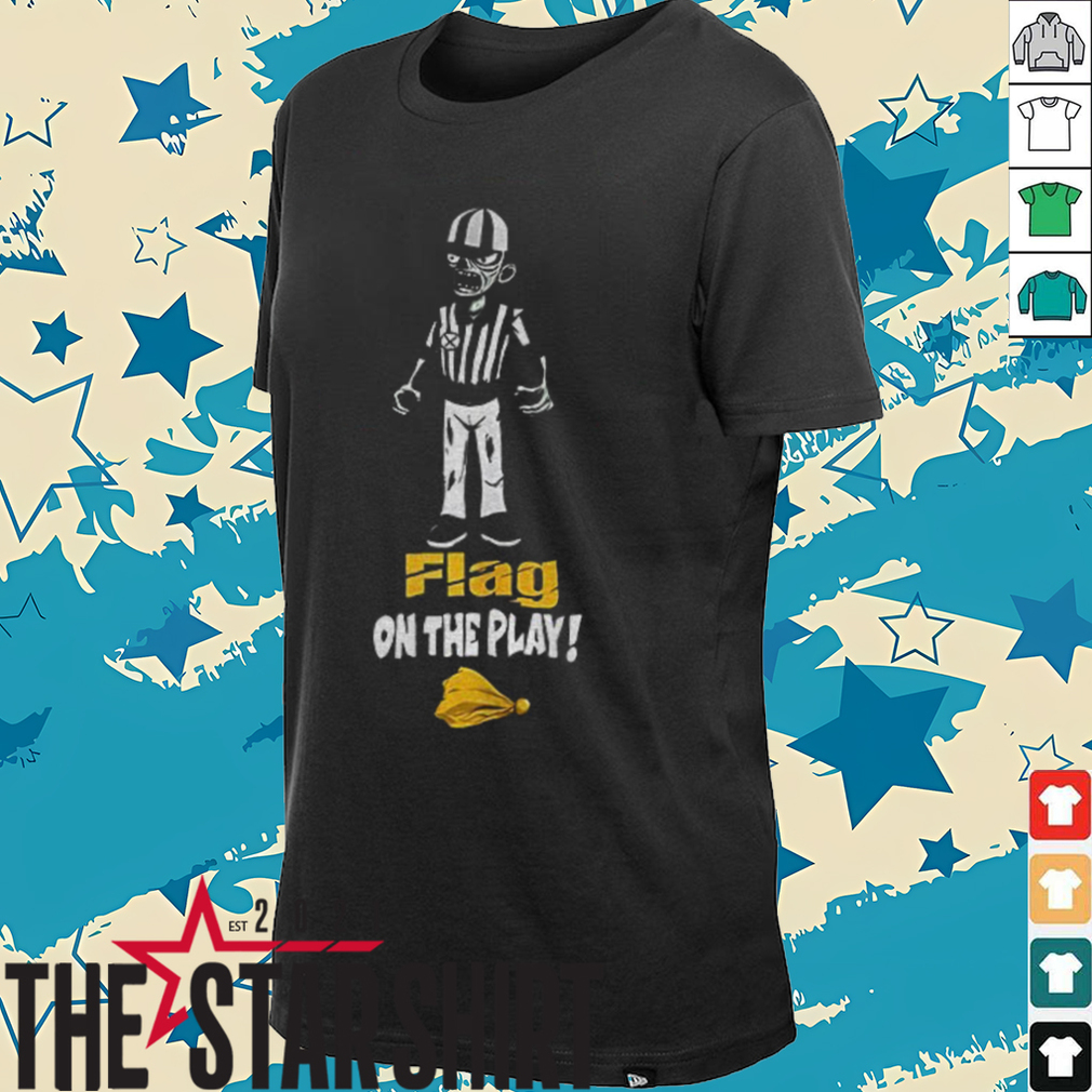 Zombie flag on the play shirt Zombie flag on the play shirt