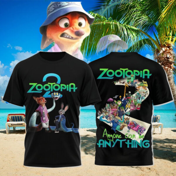 Zootopia 2 Disney Movie Limited Edition T Shirt Gifts For Fan Lovers