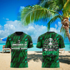 Binghamton Black Bears 2025 Commissioner Cup Finals Limited 3D T Shirt