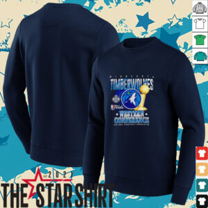 Minnesota Timberwolves 2025 NBA Western Conference Finals trophy shirt