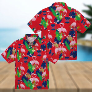 Philadelphia Phillies Flamingo Foliage Hawaiian Shirt Blue & Green Tropical MLB Shirt for Men