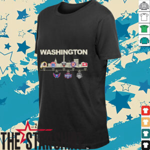 Washington D.C Sports History City of Champions shirt