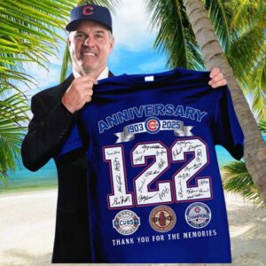 Kentucky Wildcats Anniversary 1903 2025 122 Thank You For The Memories Shirt Gifts For Fans