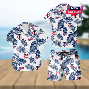 Minnesota Twins Beach Outfit Hawaiian Shirt