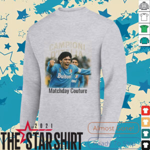 Campioni D’Italia Diego Maradona S.S.C. Napoli Matchday Couture shirt