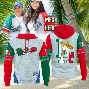 Los Angeles Dodgers Mexican Heritage Night Special Edition 2025 For Fans Hoodie