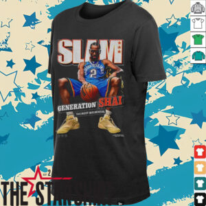 Oklahoma City Thunder Shai Gilgeous Alexander SLAM 2025 Cover shirt