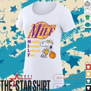 Mostly Insane Lakers Fan T shirt
