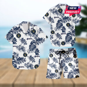 Milwaukee Brewers Beach Outfit Hawaiian Shirt