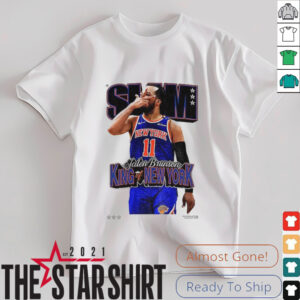 Jalen Brunson King of New York Knicks SLAM NBA Basketball shirt