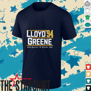 Lloyd Greene ’94 Quiver and Quake shirt