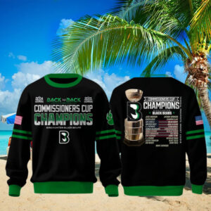 Binghamton Black Bears Commissioner’s Cup 2025 Champions Sweatshirt