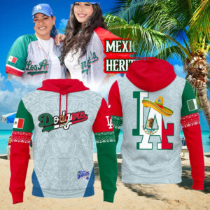 Los Angeles Dodgers Mexican Heritage Night Special Edition 2025 For Fans Hoodie
