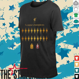 Liverpool FC Champions 3D T Shirt Best Gifts For Football Fans