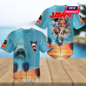 Jaws Horror Film Merchandise Hawaiian Shirt