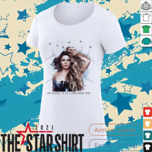 Shakira Las Mujeres Ya No Lloran Tour Concert Shirt 2025 Latin Pop Music Tour Merch Tee