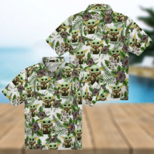 San Diego Padres Yoda Green Hawaiian Shirt Tropical MLB Fan Gear for Beach & Summer Parties