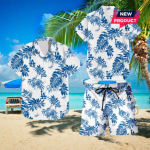 Los Angeles Dodgers Beach Outfit Hawaiian Shirt