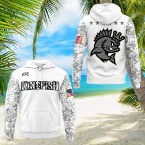 Kenosha Kingfish Military 2025 Special Hoodie