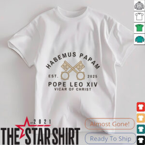 Pope Leo XIV Vicar of Christ 2025 T Shirt