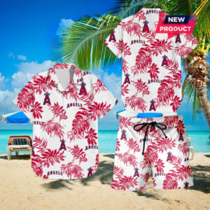 Los Angeles Angels Beach Outfit Hawaiian Shirt