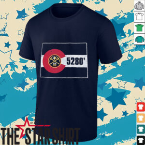 Denver Nuggets 5280′ logo shirt