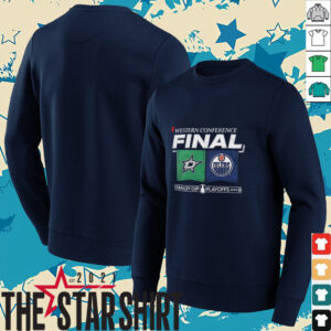 Dallas Stars Vs Edmonton Oilers Western Conference Final Stanley Cup Playoffs 2025 shirt