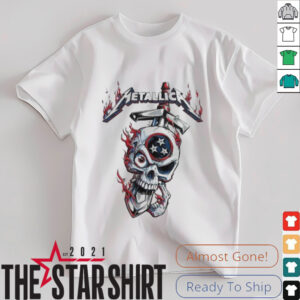 Official Tennessee Titans x Metallica Music Concert 2025 Shirt