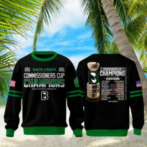 Binghamton Black Bears Commissioner’s Cup 2025 Champions Sweatshirt