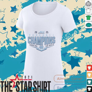 North Carolina Tar Heels 2025 ACC Baseball Conference Tournament Champions Playoff shirt