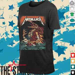 Metallica M72 Virginia Tech Pop Up Shop At Lane Stadium In Blacksburg Virginia United States On May 7 2025 Unisex T Shirt