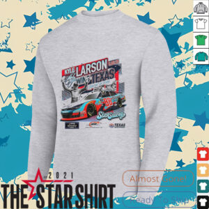 Kyle Larson Stay Saucey Checkered Flag Sports 2025 Race Winner Texas signature shirt