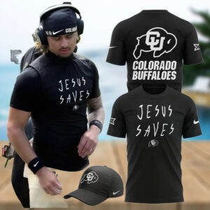 Colorado Buffaloes Jesus Saves Black Nike T Shirt Unique Gifts For Husband