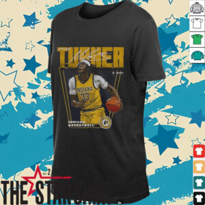 Myles Turner 33 Indiana Pacers NBA Basketball signature shirt