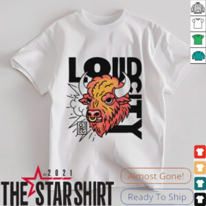 Bison Loud City OKC Basketball shirt