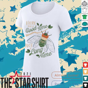 Cicadas here for a good time not a long time shirt