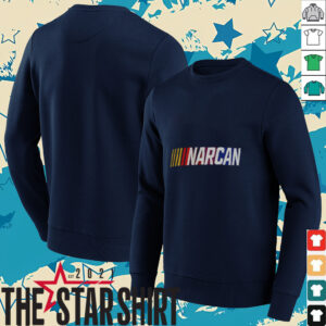 Narcan Nascar parody logo shirt