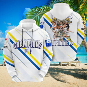 Leeds United 2025 Champions Special T Shirt