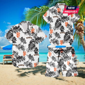 San Francisco Giants Beach Outfit Hawaiian Shirt