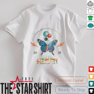 Official Just Like Heaven Celestial Butterfly Lineup shirt