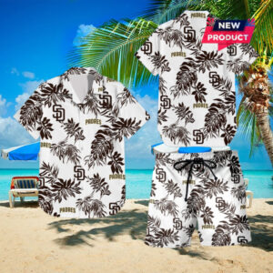 San Diego Padres Beach Outfit Hawaiian Shirt