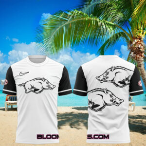 Arkansas Razorbacks New 2025 White Shirt