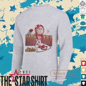 Joe Montana Kansas City Chiefs caricature cartoon shirt