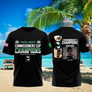 Binghamton Black Bears Champions Commissioner Cup 2025 T Shirt